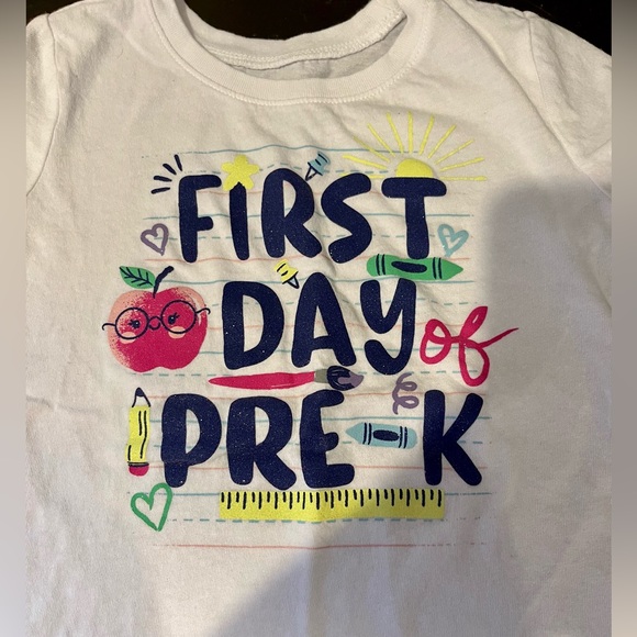 First Day of Pre-K t-shirt - Picture 3 of 3